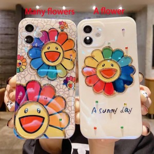 Flower iphone case 12 or 12 pro 村上隆スマホアクセサリー