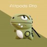 【RB20】 恐竜 ❤️  アニメーション ❤️   かわいい ❤️   Airpods 1/2/3/Pro ケース 