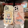 【SJ106】スポンジボブ SpongeBob/Patrick Star ❤️ アニメーション ❤️ iPhoneケース ❤️ iPhone13/Pro/Max