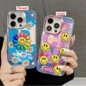 【SZ46】花 ❤️ 笑顔 ❤️ かわいい ❤️ 可愛い  ❤️ スマホケース❤️ iPhone ケース