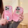 【BE08】ハローキティ❤️ Hello Kitty  ❤️ 鏡 ❤️ ソフトケース ❤️ スマホケース❤️ iPhoneケース