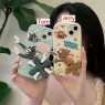 【BE37】トムとジェリー❤️ Tom and Jerry ❤️ シリコン ❤️ スマホケース❤️ iPhoneケース