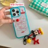 【BJ03】ミッキー ❤️ ペンダント❤️ 可愛い  ❤️ かわいい ❤️ スマホケース❤️ iPhoneケース