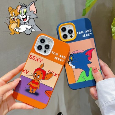 【SA173】Tom and Jerry ❤️  iPhone13 ❤️  iPhone13 Pro ❤️  iPhone13 ProMax 