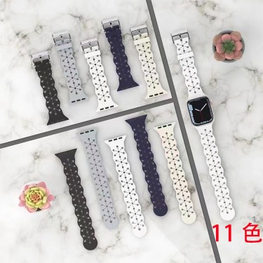 【SG47】ソフトケース ❤️ シリコン ❤️ Apple Watch ベルト ❤️ 気質 ❤️ Series1/2/3/4/5/6/SE/7