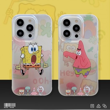 【SP39】スポンジボブ  ❤️ SpongeBob  ❤️ 上品❤️ 可愛い スマホケース❤️ iPhoneケース