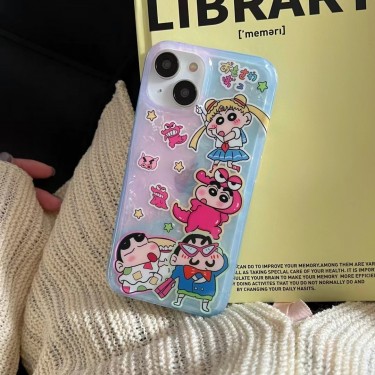 【SU14】クレヨンしんちゃん ❤️ 可愛い ❤️ かわいい  ❤️ スマホケース❤️ iPhoneケース