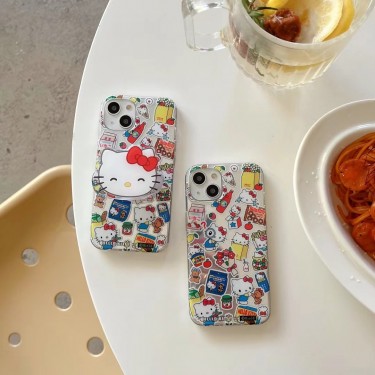 【SX21】 ハローキティ❤️ Hello Kitty ❤️ スマホスタンド ❤️ 可愛い ❤️ スマホケース❤️ iPhoneケース