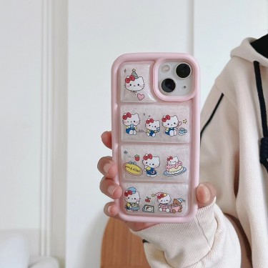 【BC74】ハローキティ❤️  Hello Kitty ❤️ 可愛い ❤️ スマホケース❤️ iPhoneケース
