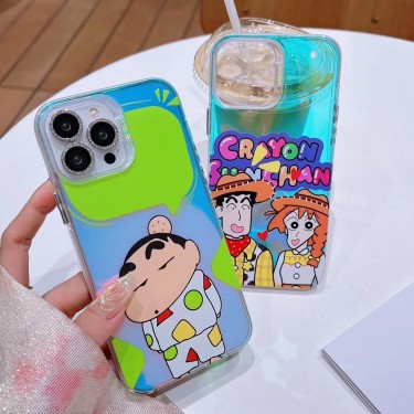 【BE34】クレヨンしんちゃん ❤️ Crayon Shin-chan ❤️ 可愛い ❤️ スマホケース❤️ iPhoneケース