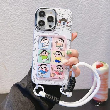 【BG39】クレヨンしんちゃん ❤️ Crayon Shin-chan  ❤️ ストラップ ❤️ スマホケース❤️ iPhoneケース