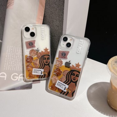 【BJ10】スターバックス ❤️ Starbucks ❤️ 流砂 ❤️ 可愛い ❤️ かわいい ❤️ スマホケース❤️ iPhoneケース