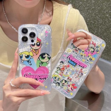 【BJ32】パワーパフガールズ ❤️ かわいい ❤️ 可愛い ❤️ iPhoneケース ❤️ スマホケース