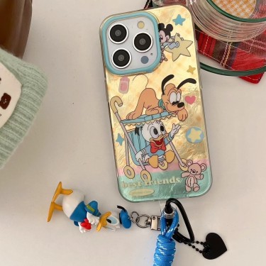 【BJ56】ドナルドダック ❤️ Donald ❤️ ペンダント ❤️ かわいい ❤️ スマホケース❤️ iPhoneケース