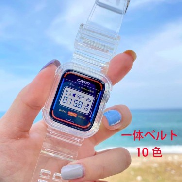 【SG52】一体ベルト ❤️ シンプル ❤️ Apple Watch ベルト ❤️ 気質 ❤️ Series1/2/3/4/5/6/SE/7