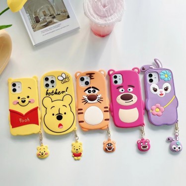 【SH106】Pooh ❤️ Lotso ❤️ StellaLou ❤️ シリコン ❤️ iPhone13 Pro ❤️ iPhone13 ❤️ iPhone13 Pro Max