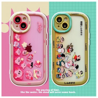 【SS30】クレヨンしんちゃん ❤️ 可愛い ❤️ 星のカービィ  ❤️ スマホケース❤️ iPhoneケース