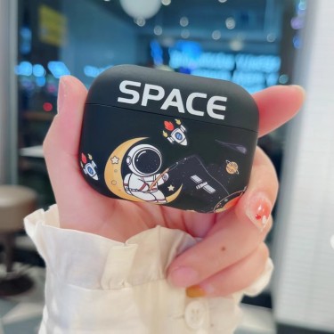 【SW55】宇宙飛行士  ❤️ SPACE ❤️ Airpodsケース ❤️ Airpods 1/2/3/Pro/Pro 2 ケース 