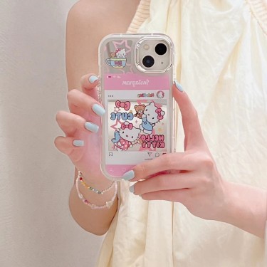 【SY53】ハローキティ❤️ Hello Kitty  ❤️ 可愛い ❤️ かわいい ❤️ スマホケース❤️ iPhoneケース