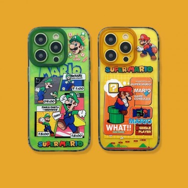 【BA16】マリオ ❤️  Mario ❤️ かわいい ❤️ 可愛い ❤️ スマホケース❤️ iPhoneケース