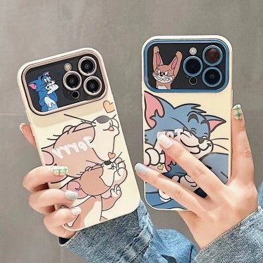 【BA43】トムとジェリー ❤️ Tom and Jerry ❤️  可愛い ❤️ かわいい ❤️ スマホケース❤️ iPhoneケース