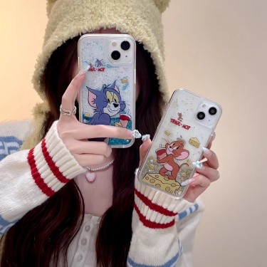 【BD15】トムとジェリー ❤️ Tom and Jerry ❤️ 流砂 ❤️ スマホケース❤️ iPhoneケース