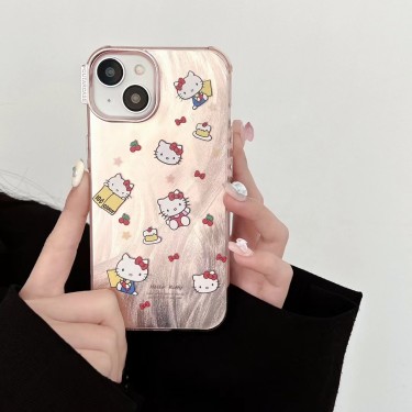 【BD42】ハローキティ ❤️ Hello Kitty ❤️ かわいい ❤️ 可愛い ❤️ iPhoneケース ❤️ スマホケース