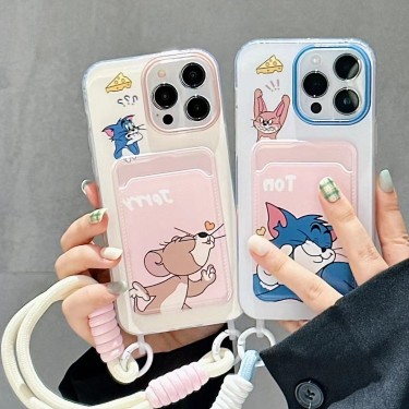 【BG40】トムとジェリー ❤️ Tom and Jerry  ❤️ ストラップ ❤️ スマホケース❤️ iPhoneケース
