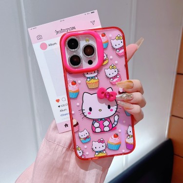 【BG46】ハローキティ❤️ Hello Kitty ❤️ 可愛い ❤️ かわいい ❤️ スマホケース❤️ iPhoneケース