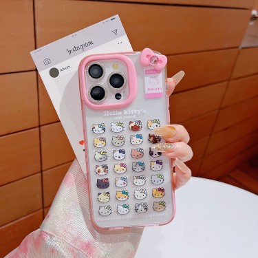 【BG48】ハローキティ❤️ Hello Kitty ❤️ 可愛い ❤️ かわいい ❤️ スマホケース❤️ iPhoneケース