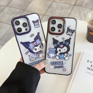 【BH38】クロミちゃん ❤️ Kuromi   ❤️ 可愛い  ❤️ かわいい ❤️ スマホケース❤️ iPhoneケース