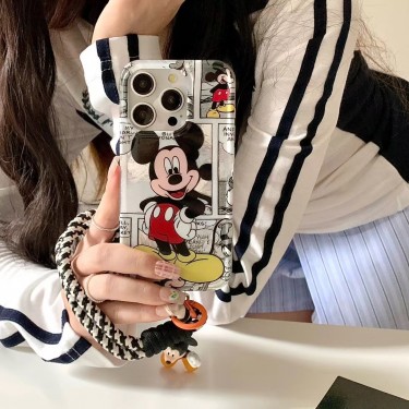 【BJ12】ミッキー ❤️ Mickey  ❤️ ペンダント ❤️ かわいい ❤️ スマホケース❤️ iPhoneケース