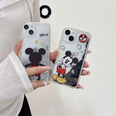 【BJ54】ミッキー❤️ Mickey ❤️ 流砂 ❤️ 可愛い  ❤️ かわいい ❤️ スマホケース❤️ iPhoneケース